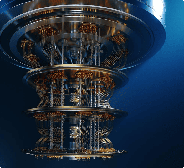 Processeur ordinateur quantique haute précision